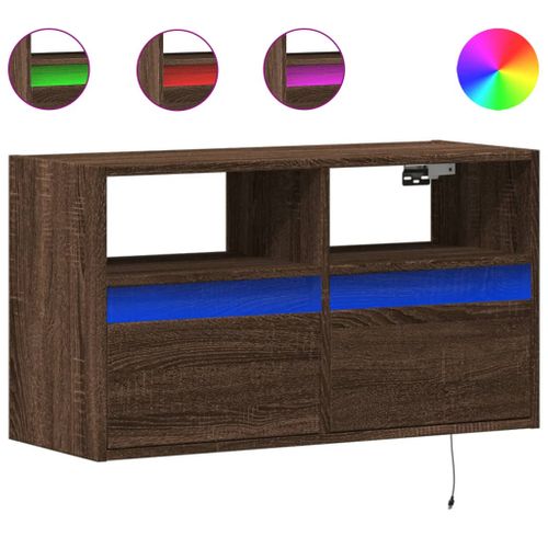 Meuble TV Multimédia Étagère Télévision Buffet Téléviseur