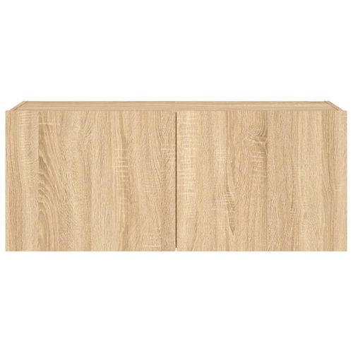 Meuble TV Multimédia Étagère Télévision Buffet Téléviseur Salle à Manger Salon Chambr