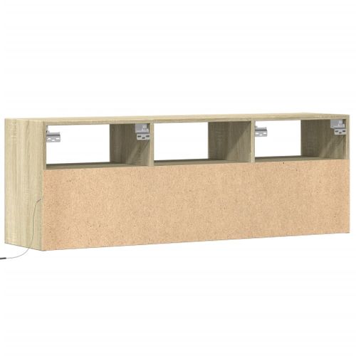 Meuble TV Multimédia Étagère Télévision Buffet Téléviseur