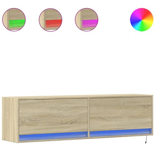 Meuble TV Multimédia Étagère Télévision Buffet Téléviseur