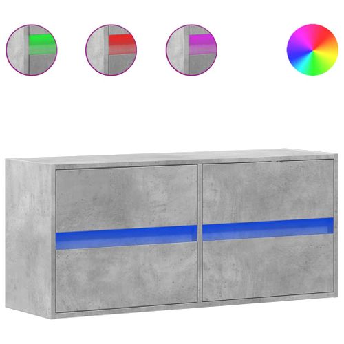 Meuble TV Multimédia Étagère Télévision Buffet Téléviseur