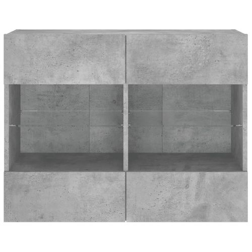 Meuble TV Multimédia Étagère Télévision Buffet Téléviseur