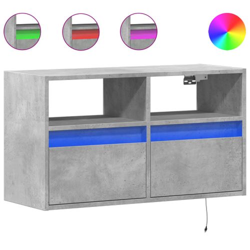 Meuble TV Multimédia Étagère Télévision Buffet Téléviseur