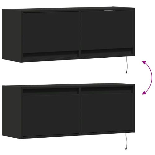 Meuble TV Multimédia Étagère Télévision Salle à Manger Salon Chambre