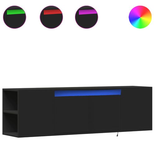 Meuble TV Multimédia Étagère Télévision Buffet Téléviseur