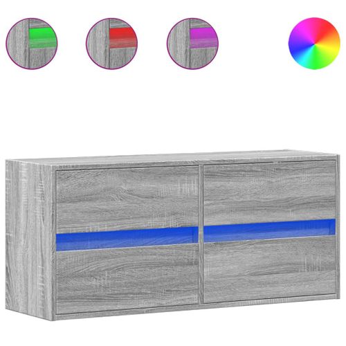 Meuble TV Multimédia Étagère Télévision Buffet Téléviseur