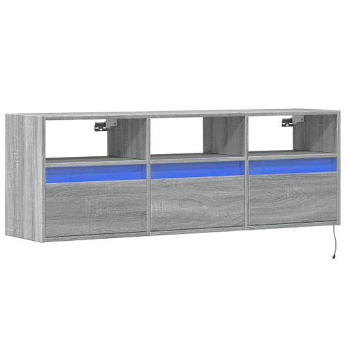 Meuble TV Multimédia Étagère Télévision Salle à Manger Salon Chambre