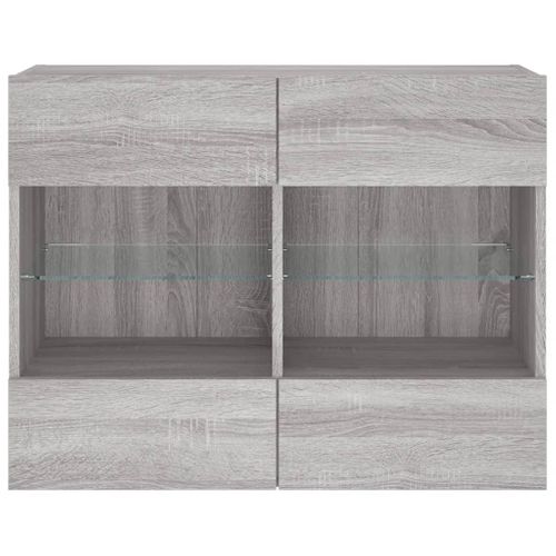 Meuble TV Multimédia Étagère Télévision Buffet Téléviseur