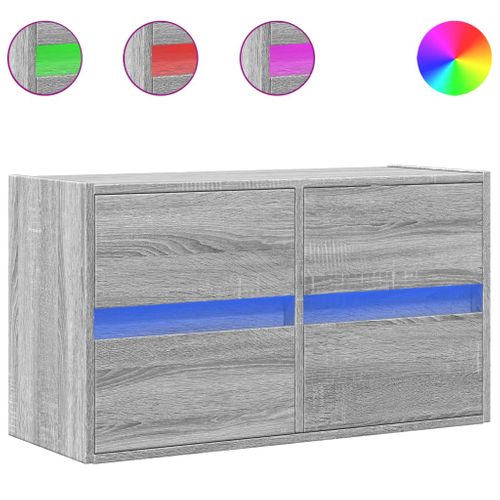 Meuble TV Multimédia Étagère Télévision Buffet Téléviseur