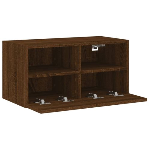 Meuble TV Multimédia Étagère Télévision Buffet Téléviseur Salle à Manger Salon Chambr