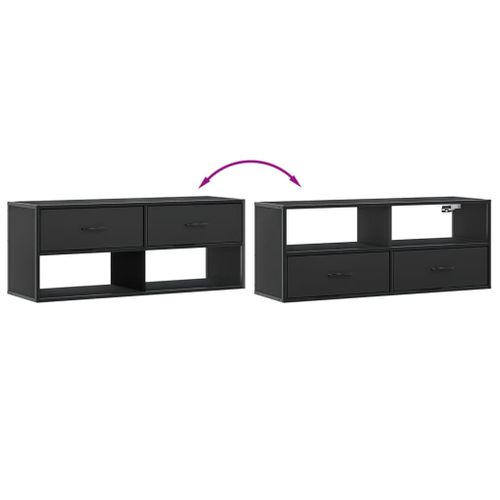 Meuble TV Multimédia Étagère Télévision Buffet Téléviseur