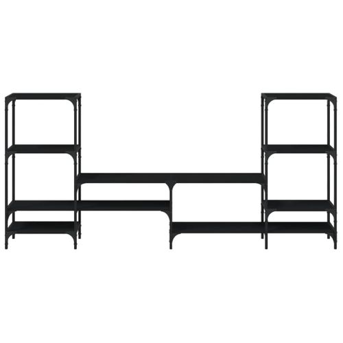 Meuble TV Multimédia Étagère Télévision Buffet Téléviseur