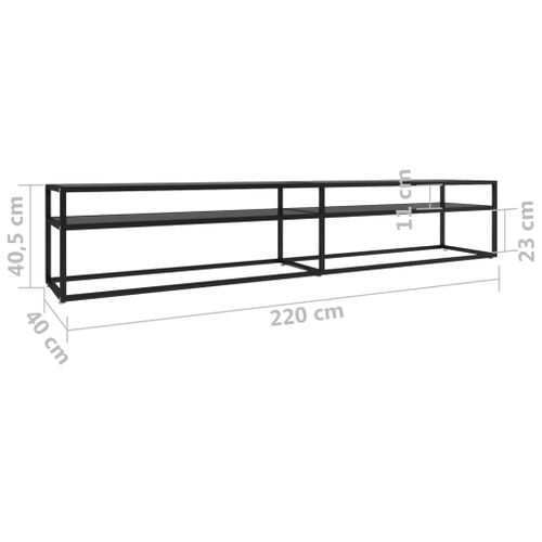 Meuble TV Multimédia Étagère Télévision Buffet Téléviseur