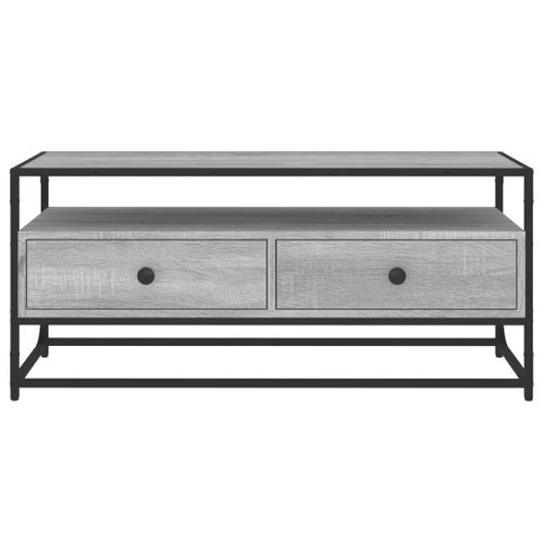 Meuble TV Multimédia Étagère Télévision Buffet Téléviseur