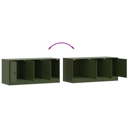 Meuble TV Multimédia Étagère Télévision Buffet Téléviseur