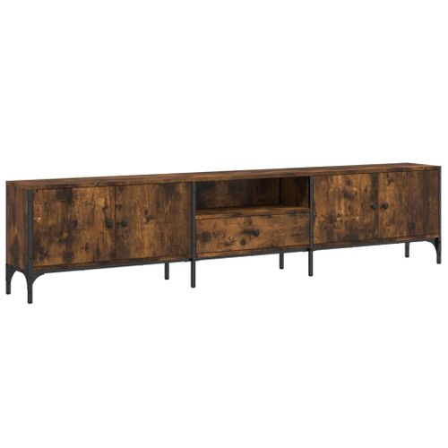 Meuble TV Multimédia Étagère Télévision Buffet Téléviseur