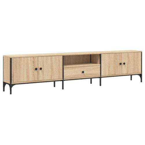 Meuble TV Multimédia Étagère Télévision Buffet Téléviseur