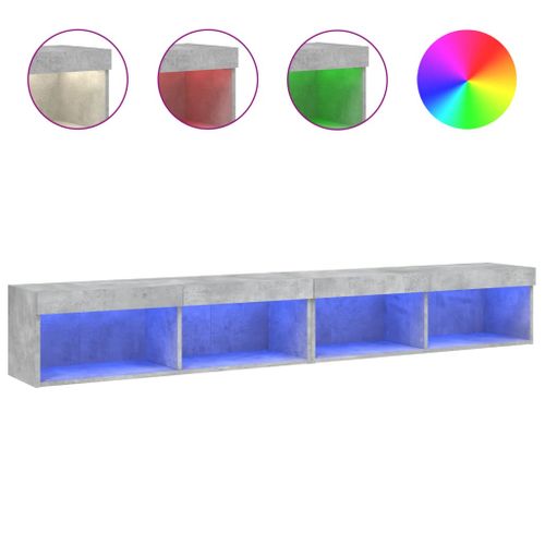 Meuble TV Multimédia Étagère Télévision Buffet Téléviseur