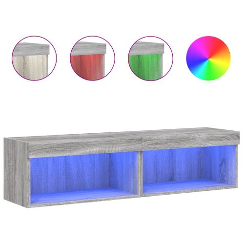 Meuble TV Multimédia Étagère Télévision Buffet Téléviseur