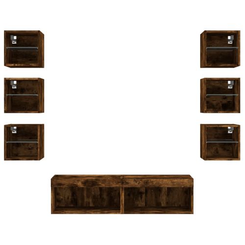 Meubles TV Multimédia Étagère Télévision Buffet Téléviseur