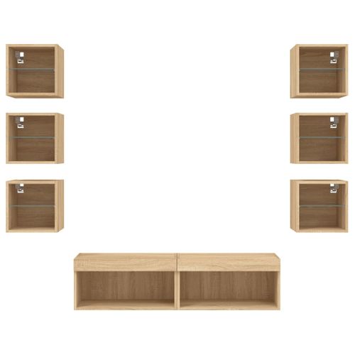 Meubles TV Multimédia Étagère Télévision Buffet Téléviseur