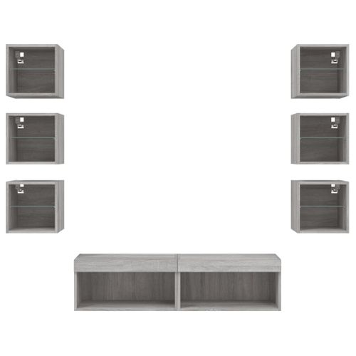 Meubles TV Multimédia Étagère Télévision Buffet Téléviseur