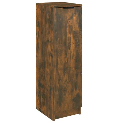 Meuble à Chaussures 30 X 35 X 100 Cm Bois D'ingénierie Marron 02_0043385