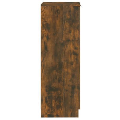 Meuble à Chaussures 30 X 35 X 100 Cm Bois D'ingénierie Marron 02_0043385