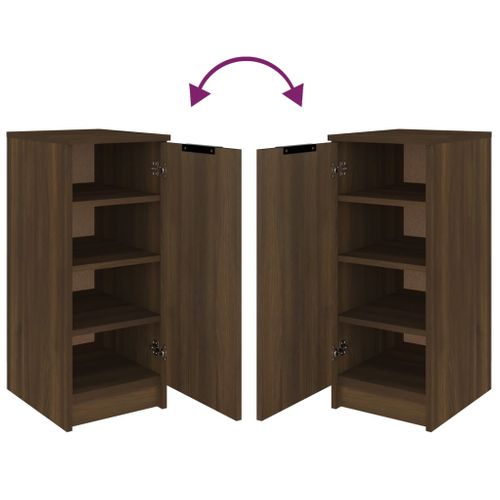 Meuble à Chaussures 30 X 35 X 70 Cm Bois D'ingénierie Marron 02_0043391