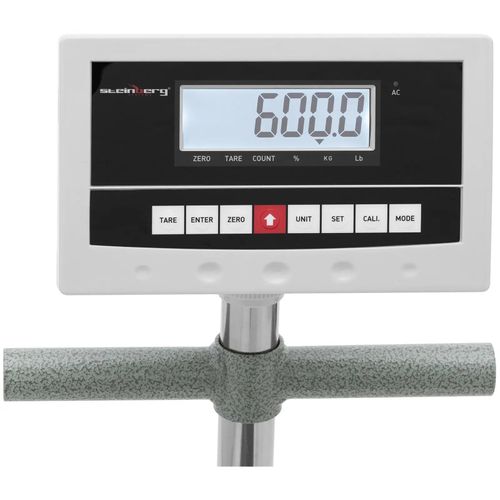 Balance Plateforme Professionnelle Industrielle Pèse-colis 600 Kg / 0,1 Kg 50 X 60 Cm