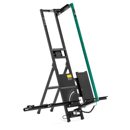 Découpe-polystyrène 200 Watts 1 350 Mm / 330 Mm Sur Pied Aluminium Noir Métallisé 14_