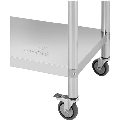 Table De Travail Professionnel Premium 60 X 150 Cm 160 Kg Dosseret Acier Inoxydable 1