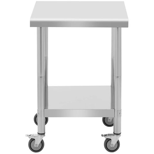 Table De Travail Cuisine Professionnel Premium 60 X 60 Cm 120 Kg Acier Inoxydable 14_