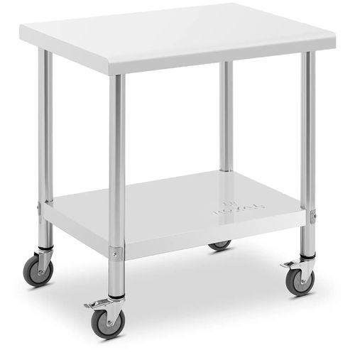Table De Travail Cuisine Professionnel Premium 60 X 80 Cm 135 Kg Acier Inoxydable 14_