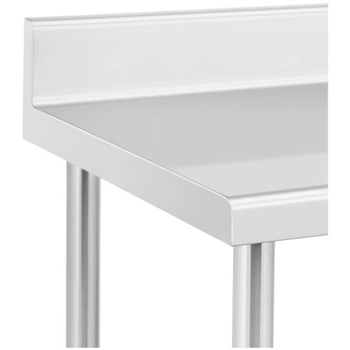 Table De Travail Cuisine Professionnel Premium 60 X 80 Cm 135 Kg Dosseret Acier Inoxy