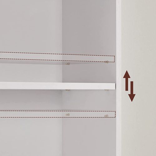 Bibliothèque Étagère De Rangement 6 Niveaux Meuble Cube Pour Salon Bureau Chambre Sty