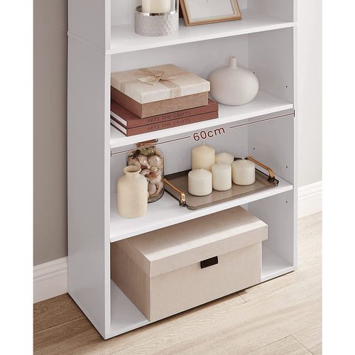 Bibliothèque Étagère De Rangement 6 Niveaux Meuble Cube Pour Salon Bureau Chambre Sty