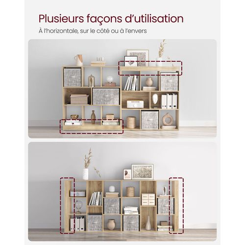 Bibliothèque Ouverte Étagère De Rangement Sur Pieds Dimensions: 97,5 X 30 X 100 Cm B