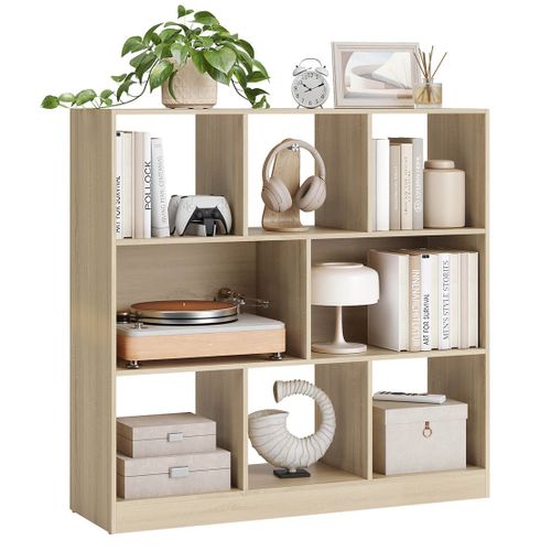 Bibliothèque Ouverte Étagère De Rangement Sur Pieds Dimensions: 97,5 X 30 X 100 Cm B