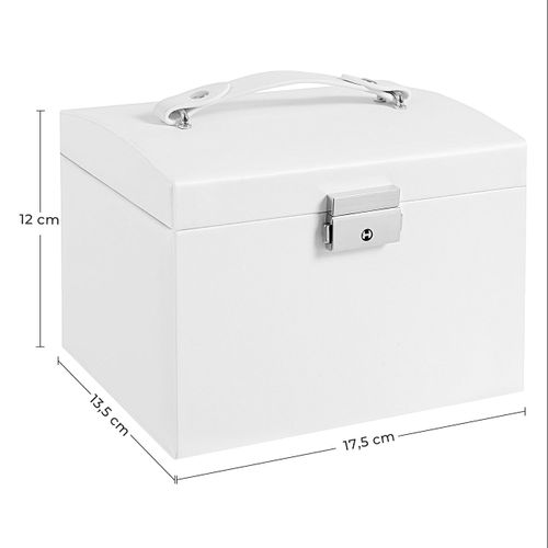 Boîte à Bijoux Mallette à Bijoux Coffret à Bijoux De Voyage Organisateur De Bijoux