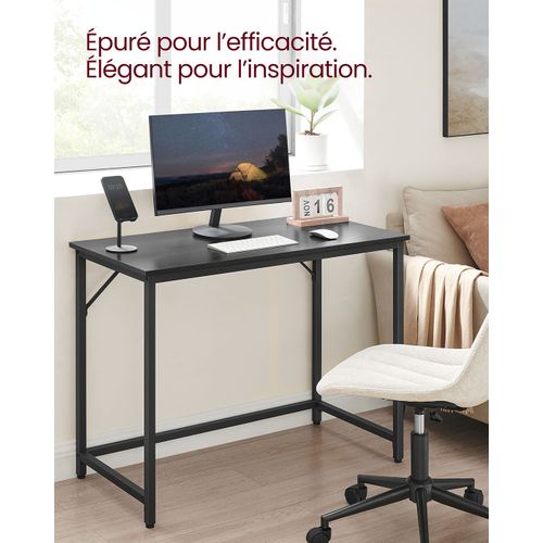 Bureau Table Poste De Travail Petite Taille 100 X 50 X 75 Cm Pour Bureau Salon Chambre
