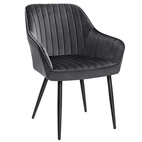 Chaise De Salle à Manger Fauteuil Siège Rembourrée Avec Accoudoirs