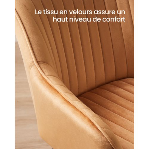 Chaise De Salle à Manger Fauteuil Siège Rembourrée Avec Accoudoirs