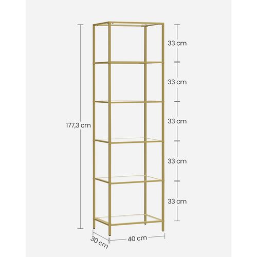 Étagère De Rangement Pour Salle De Bain 30 X 40 X 177,3 Cm Meuble De Rangement En Ver