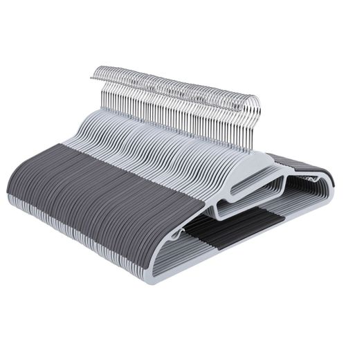 Lot De 20 Cintres Multifonctionnels Antidérapants Et Résistants En Plastique De Quali