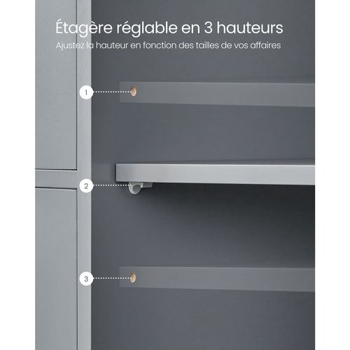 Meuble De Salle De Bain Sur Pied Meuble De Rangement Avec 4 Tiroirs Porte Simple