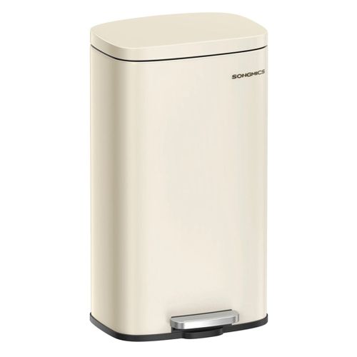 Poubelle De Cuisine à Pédale En Acier Inoxydable Seau Intérieur En Plastique Volume 3