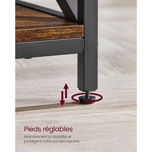 Table Basse Table De Salon Relevable Table Basse Avec Rangement Caché Et Compartiment