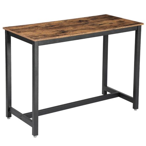 Table Haute De Bar Vintage Table Polyvalente Avec Armature En Fer Pour Boissons