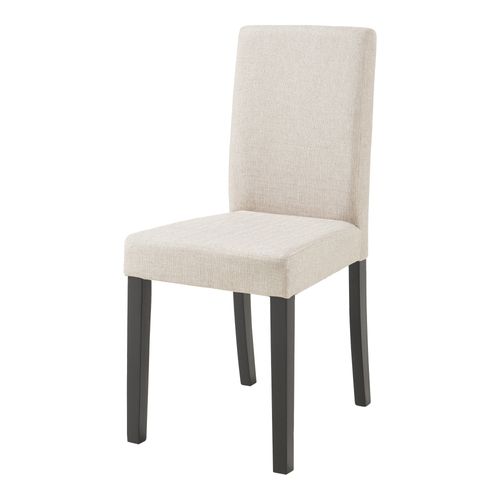 Lot De 2 Chaises De Salle à Manger 89 X 43 X 54 Cm Salon Design Moderne Cuisine Beige